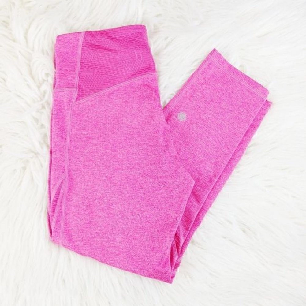 Nanette‎ Lepore Pink Cropped Fitness Leggings Women's Small
